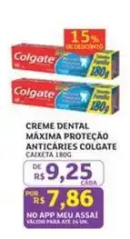 Assaí Atacadista Colgate - creme dental máxima proteção anticaries oferta