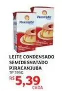 Assaí Atacadista Piracanjuba - leite condensado semidesnatado oferta