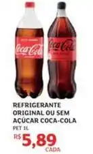 Assaí Atacadista Coca-cola - refrigerante original ou sem açúcar oferta