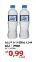 Assaí Atacadista Timbu - água mineral com gas oferta