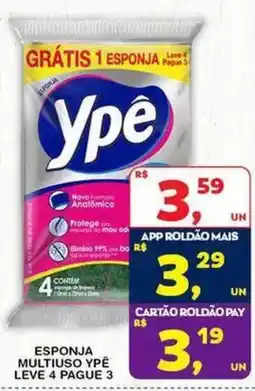Roldão esponja multiuso ypê oferta