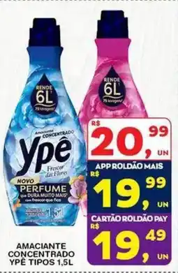 Roldão Amaciante concentrado ypê tipos oferta