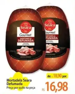 Atacadão Mortadela Seara Defumada oferta