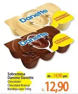 Atacadão Sobremesa Danonete Chocolate/Chocolate Branco oferta