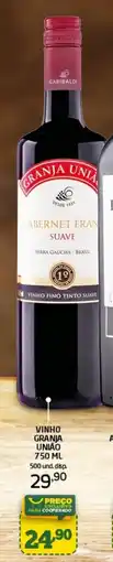Cooper Vinho granja união oferta