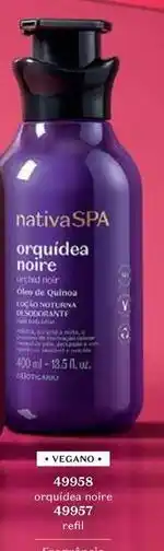 O Boticário Nativa - orquídea noire oferta