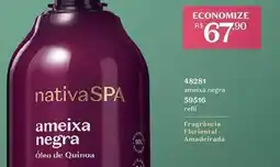 O Boticário Nativa - ameixas negra oferta
