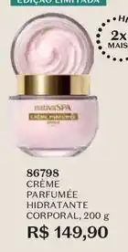 O Boticário Mais - creme parfumée hidratante corporal oferta