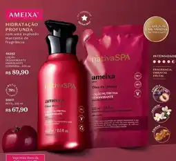O Boticário Nativa - hidratação profruda oferta