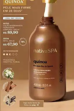 O Boticário Oriental - gel de maiz oferta