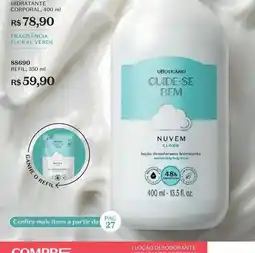 O Boticário O boticario - hidratante corporal oferta