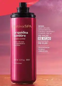 O Boticário Nativa - body splash desodorante liquida oferta