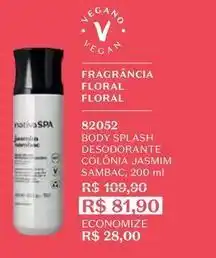 O Boticário Nativa - body splash desodorante colônia oferta