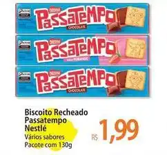 Atacadão Nestlé - biscoito recheado passatempo oferta