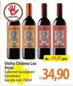 Atacadão Vinho chileno oferta