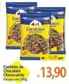 Atacadão Chocolate - confeito de chocolate chococandy oferta