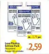 Atacadão Único - luva plástica oferta