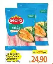 Atacadão Seara - filé de peixe tilápia oferta