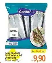 Atacadão Costa sul - peixe sardinha inteira congelado oferta