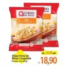 Atacadão Minas - chipa forno de congelada oferta