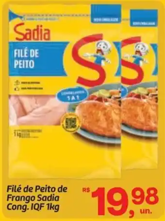Fort Atacadista Filé de peito de frango sadia oferta