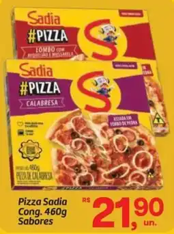 Fort Atacadista Pizza Sadia Cong. 460g Sabores oferta
