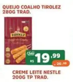 Supermercados Pague Menos queijo coalho tirolez oferta