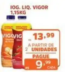 Supermercados Pague Menos Iog. Líq. Vigor oferta