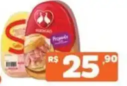 Supermercados Pague Menos Pão de queijo propriedade oferta