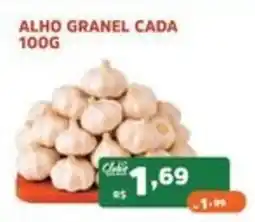 Supermercados Pague Menos alho granul cada oferta