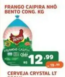 Supermercados Pague Menos Frango caipira nhô bento cong kg oferta