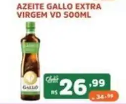 Supermercados Pague Menos Azeite gallo extra virgem oferta