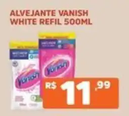Supermercados Pague Menos Alvejante vanish white refil oferta