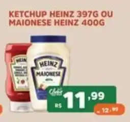 Supermercados Pague Menos Maionese heinz oferta