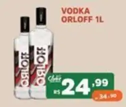 Supermercados Pague Menos vodka orloff 1l oferta