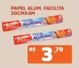 Supermercados Pague Menos papel alumínio oferta