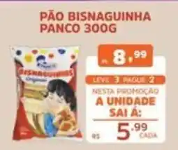 Supermercados Pague Menos pão bisnaguinha panco oferta