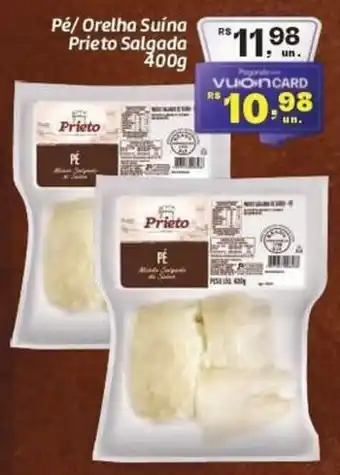Pé Orelha Suína Prieto Salgada
