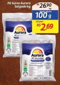 Comper Pé Suíno Aurora salgado oferta