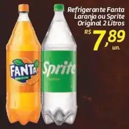Comper Refrigerante Fanta Laranja ou Sprite Original oferta