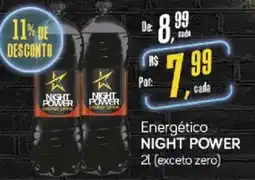 Cometa Supermercados Energético night power oferta