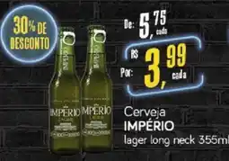 Cometa Supermercados Cerveja imperio lager long neck oferta