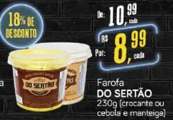 Cometa Supermercados Farofa do sertão oferta
