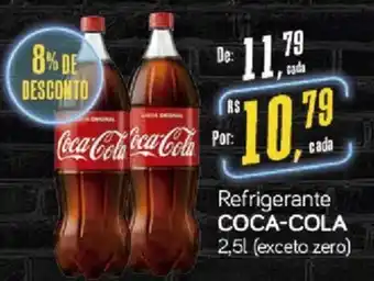 Cometa Supermercados Refrigerante coca-cola oferta