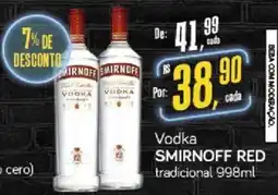 Cometa Supermercados Vodka smirnoff red tradicional oferta