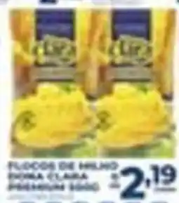 Supermercados Tridico Fluocos de milho extra clara premium oferta