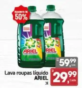 Cometa Supermercados Lava roupas líquido ariel oferta
