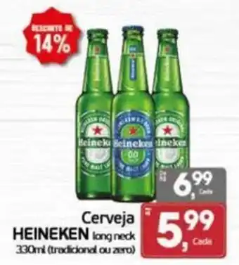 Cometa Supermercados Cerveja heineken long neck oferta