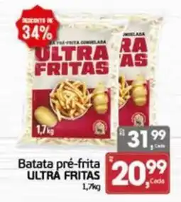 Cometa Supermercados Batata pré-frita ultra fritas oferta