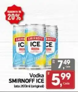 Cometa Supermercados Vodka smirnoff ice oferta
